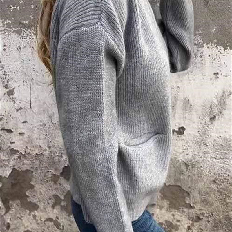 📢📢50% OFF !!⏰Cozy Zip-Knit Jacket | All-Day Comfort