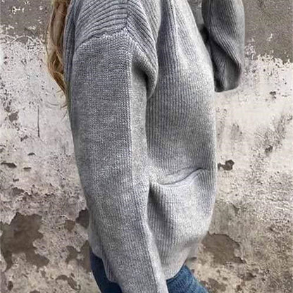 📢📢50% OFF !!⏰Cozy Zip-Knit Jacket | All-Day Comfort