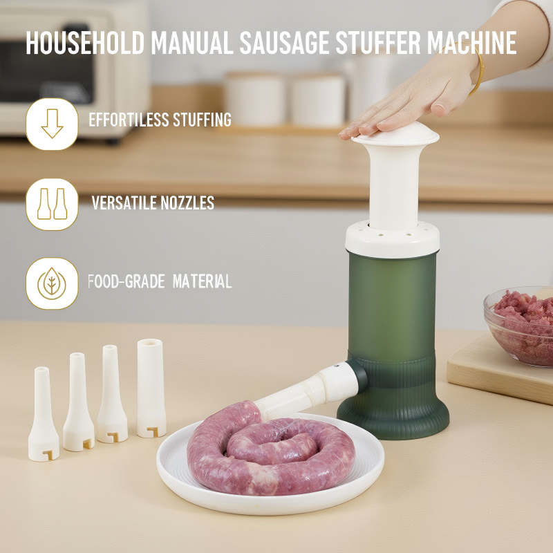 🎄 Christmas Sale: Up to 50% Off!🎁🌭Household Manual Sausage Stuffer Machine