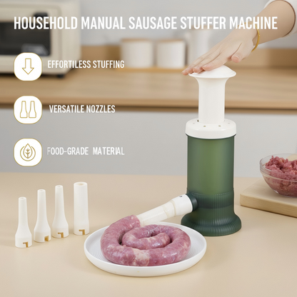 🎄 Christmas Sale: Up to 50% Off!🎁🌭Household Manual Sausage Stuffer Machine