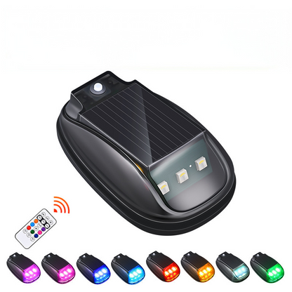 📢📢50 % OFF !!⏰Waterproof Solar Car Roof Light with Remote