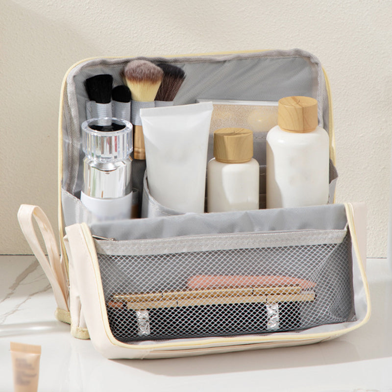 🔥Hot Sale🔥Stylish Handheld Partitioned Cosmetic Bag