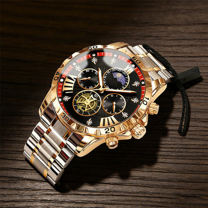 ⌛Last Chance: 50% Off All⏰Men's Luminous Waterproof Flywheel Quartz Watch