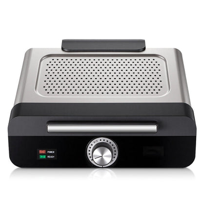 📢📢60 % OFF !!🎅2200W Smokeless Indoor Grill with Non-Stick Plate🥩