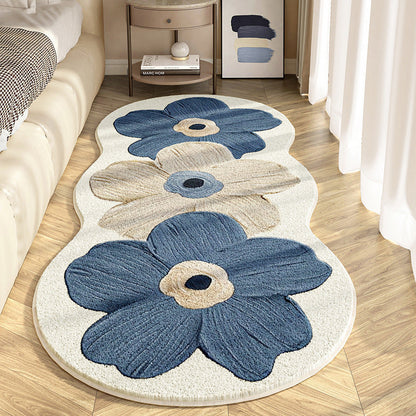 🎅Christmas Special Deals £9.99!!⚡50K+ SOLD!🎁Soft Irregular Flower Pattern Rug