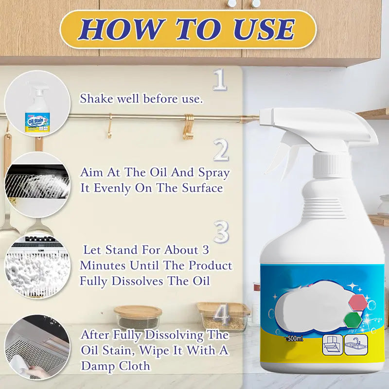 🎄 Christmas Sale: Up to 50% Off!🎁Heavy-Duty Kitchen Degreaser Spray