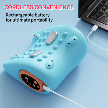 Neck Massage Cushion with Heating Function – Relaxation for Neck & Shoulders 💆‍♂️🔥