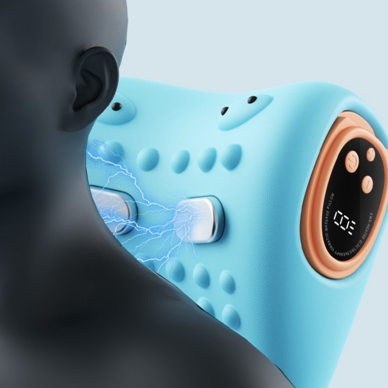 Neck Massage Cushion with Heating Function – Relaxation for Neck & Shoulders 💆‍♂️🔥