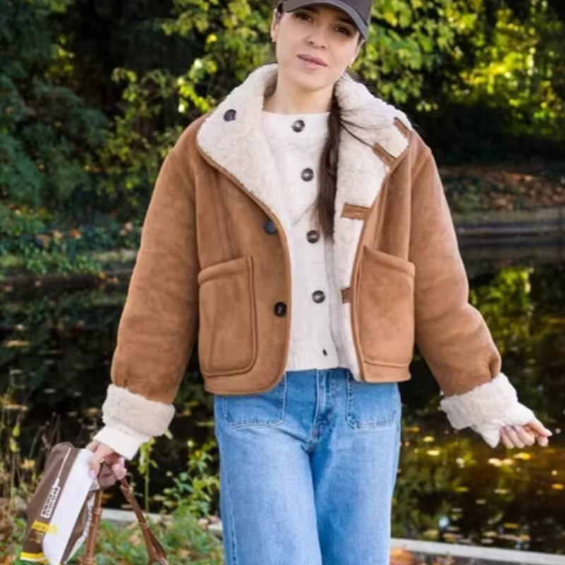 🥂 New Year, New Style: 50% Off Everything!💖Women’s Fashion Reversible Winter Jacket