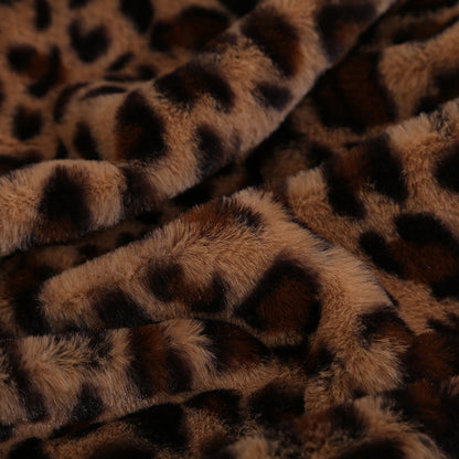🛋️Home Comfort Pick｜Plush Leopard Print Throw Blanket - New Year 50% Off