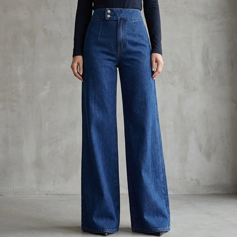 🥂ANNIVERSARY SALE – 50% OFF STOREWIDE🎁Women's High-Waist Wide-Leg Jeans