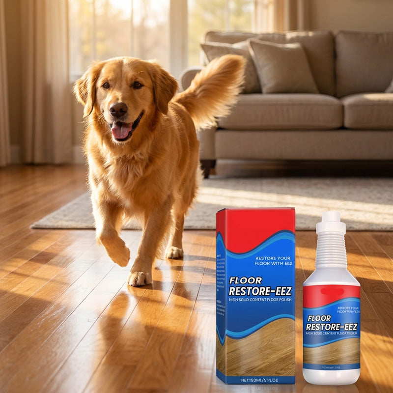 Floor Restorer & Polish – Restores Shine & Protects Wooden & Hard Floors 🧽✨