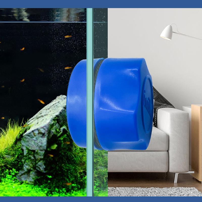 Aquarium Cleaner Fish Tank Double Côtés Brosse