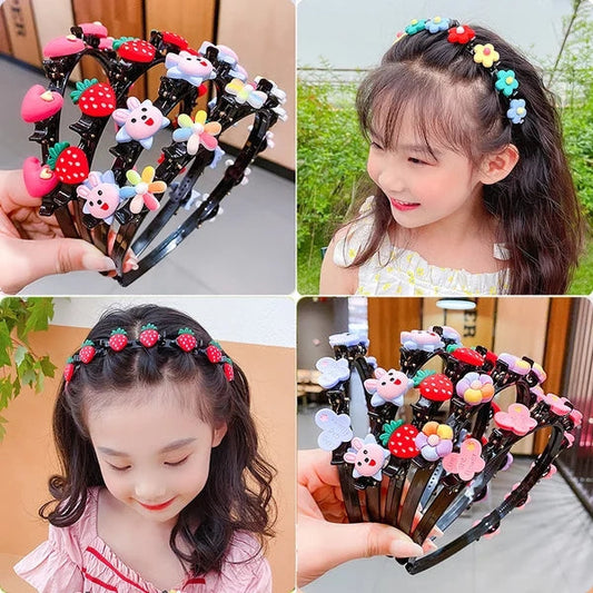 Pousbo® Eping à cheveux tressé mignon pour enfants （50% de réduction）