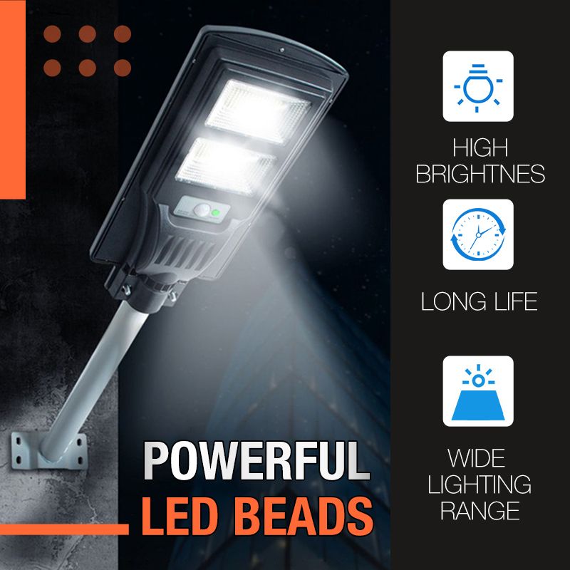 Lampe à LED solaire 60W 2000 lumen （50% de réduction）