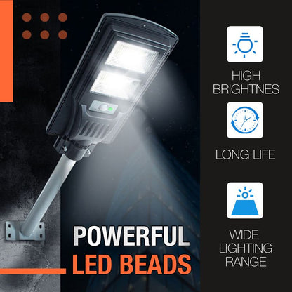 Lampe à LED solaire 60W 2000 lumen （50% de réduction）