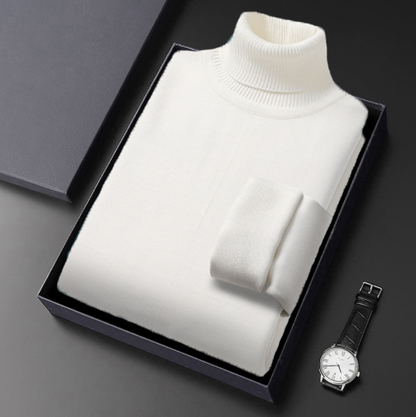 Pull à col roulé pour hommes d'hiver （50% de réduction）