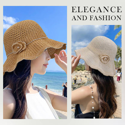 Volets tricotés chapeau de seau