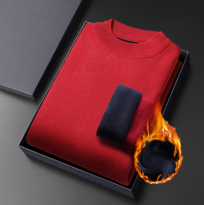 Pull à col roulé pour hommes d'hiver （50% de réduction）