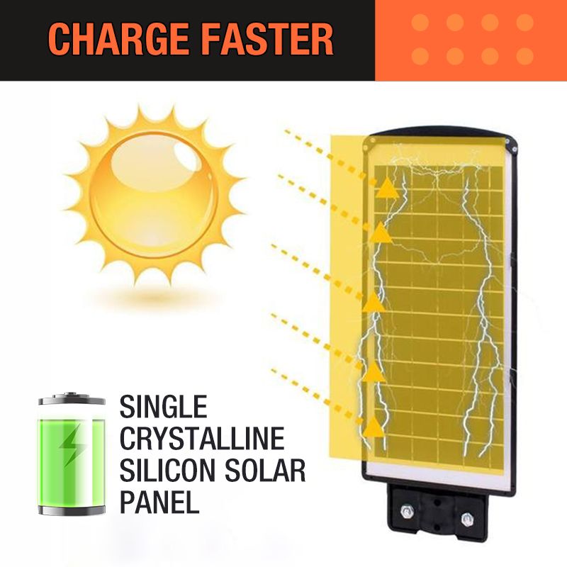 Lampe à LED solaire 60W 2000 lumen （50% de réduction）