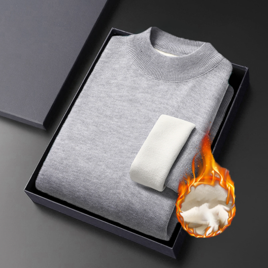 Pull à col roulé pour hommes d'hiver （50% de réduction）